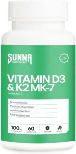 Vitamin D3 & K2 MK-7 with MCT Oil