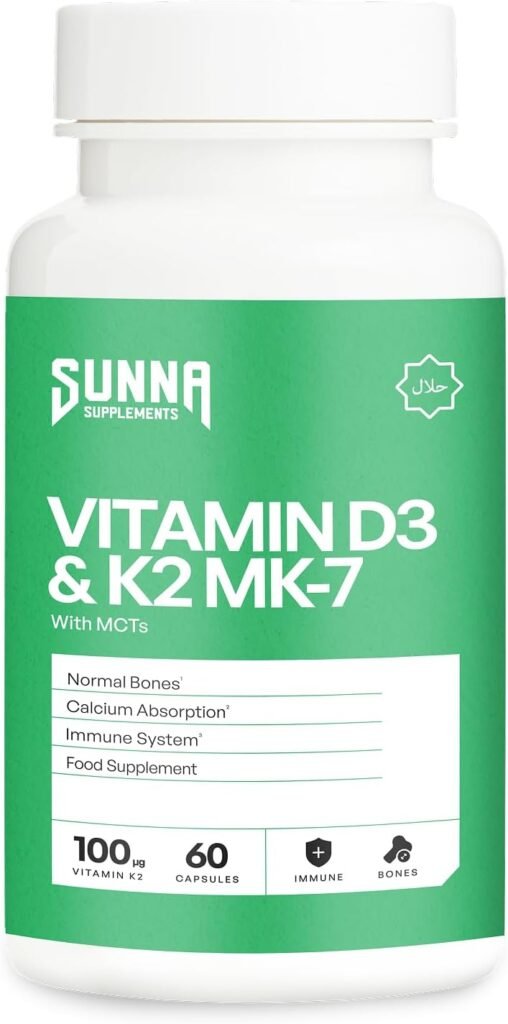 Vitamin D3 & K2 MK-7 with MCT Oil